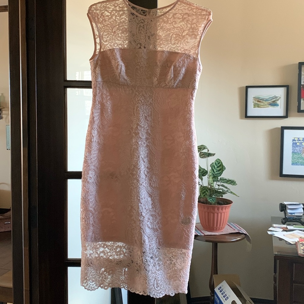 Ralph Lauren dress No Sleeve Size 8 light pink